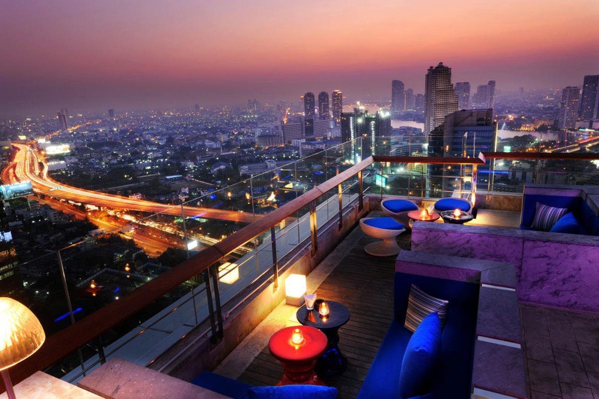 Roof @38th Bar at Mode Sathorn hotel, Bangkok, Thailand