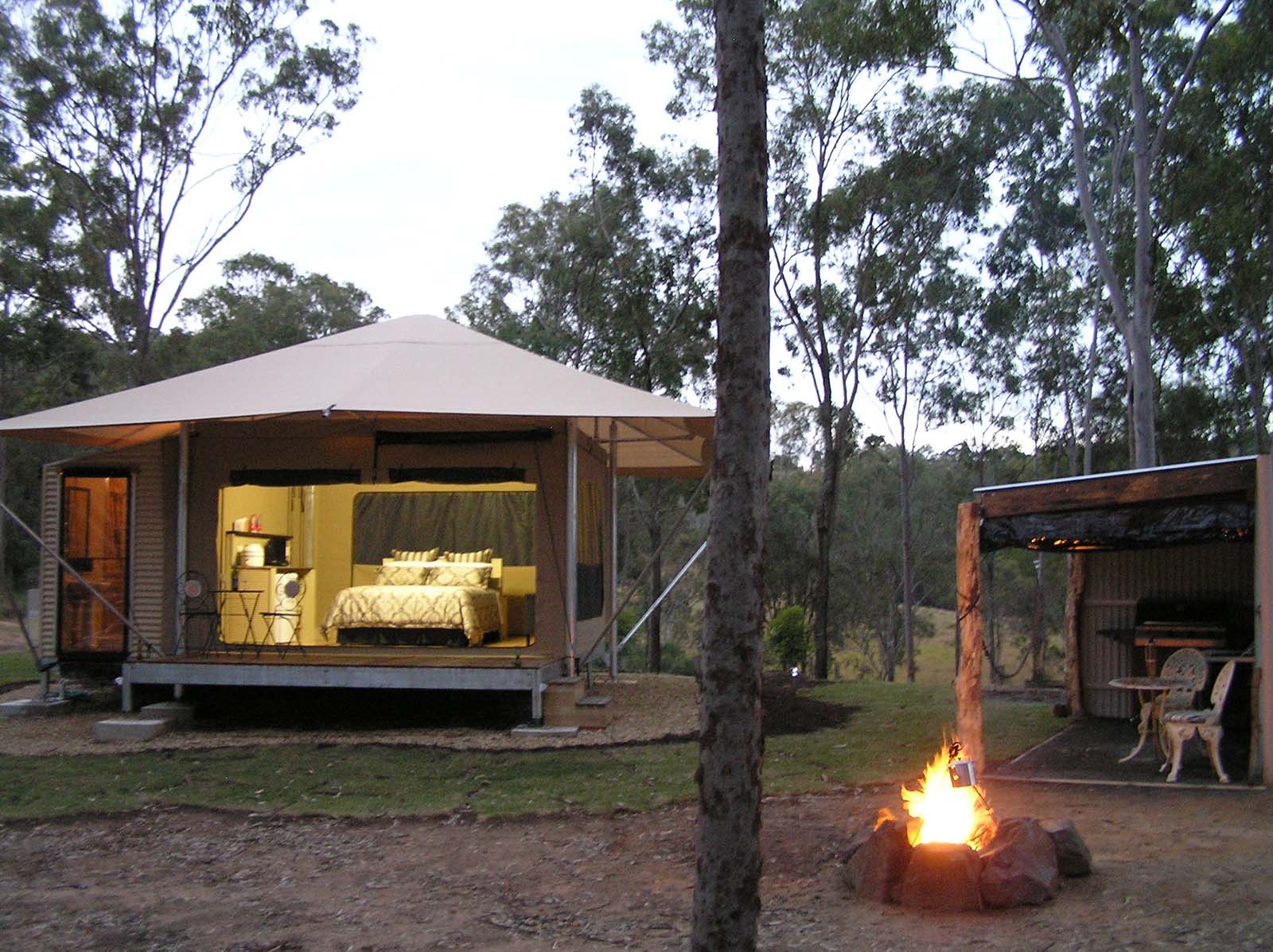 Glamping at Ketchup's Bank, near Boonah | 10 of the best things to do on the Scenic Rim