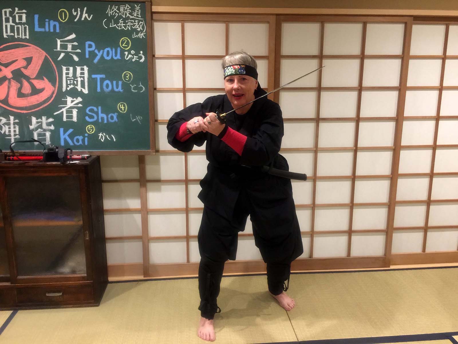 Kerry Heaney at Ninja Do, Sapporo, Japan | Winter in Sapporo