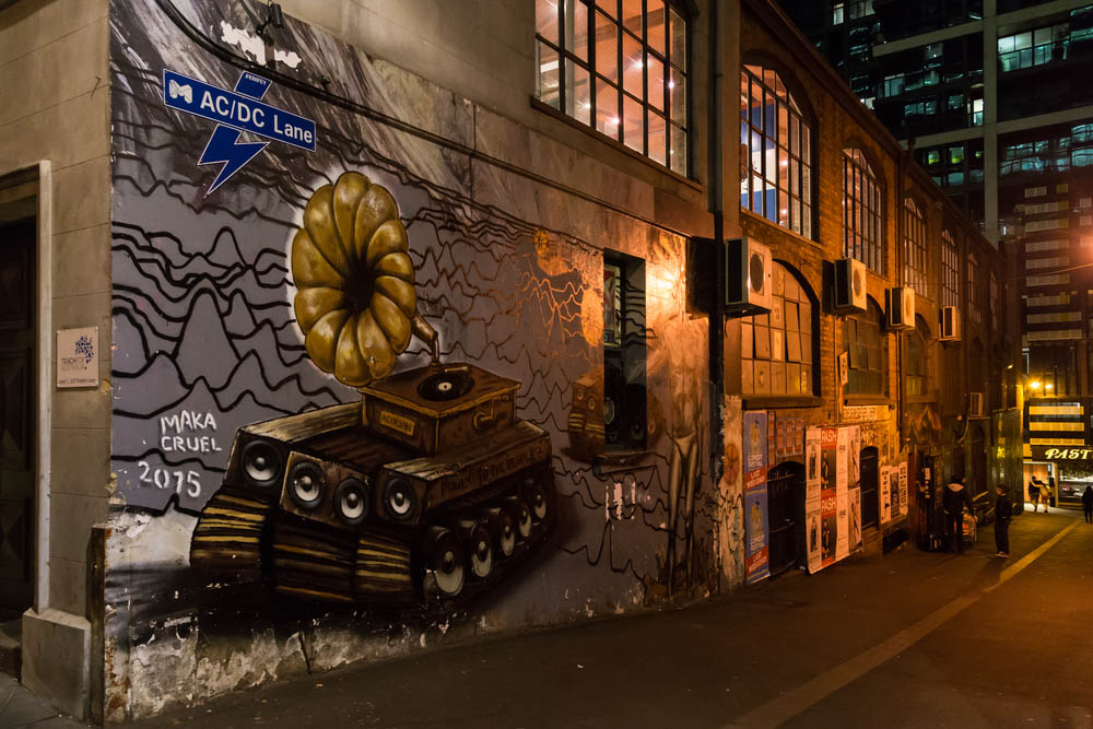 AC/DC Lane | Explore Melbourne's Laneways