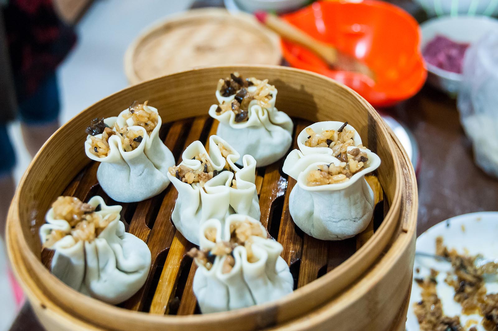 Dumplings are a staple food in Shanghai | Image by Mark Andrews