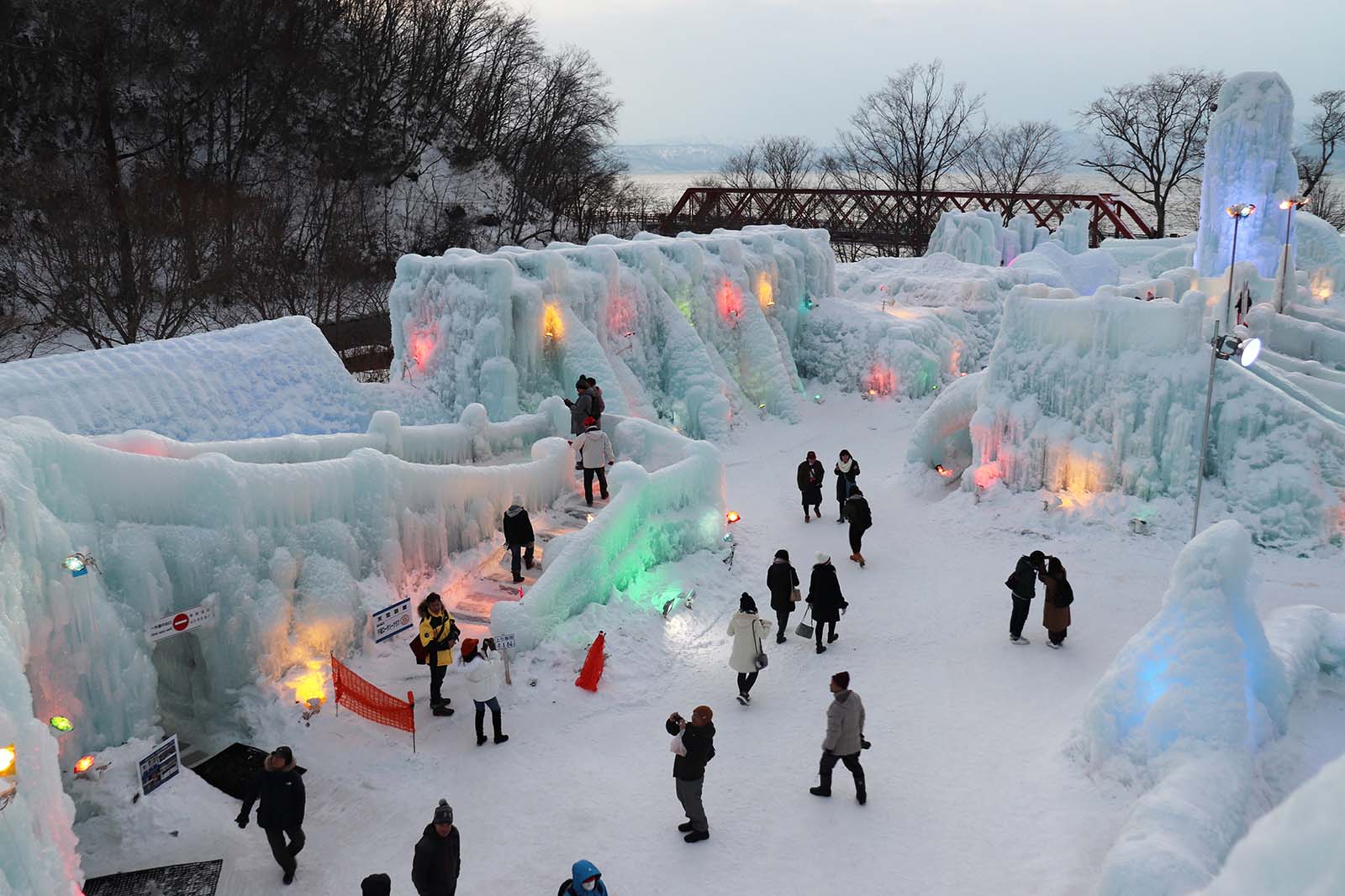 Chitose and Lake Shikotsu Ice Festival, Hokkaido, Japan | Winter in Sapporo