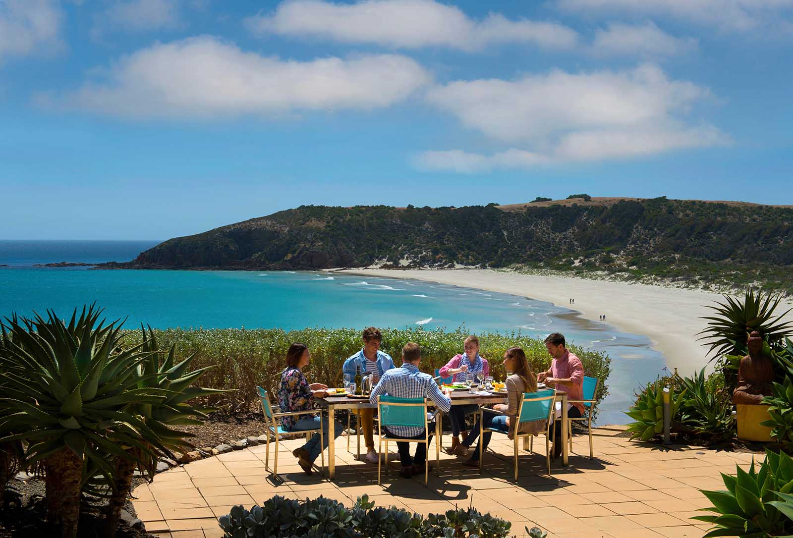 View from the terrace of Cliff House, Kangaroo Island | 5 reasons to visit Kangaroo Island