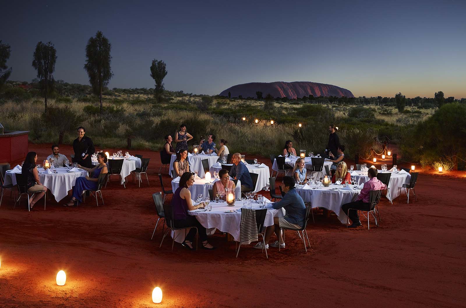 Sounds of Silence dinner, Uluru | Food getaways to take this year