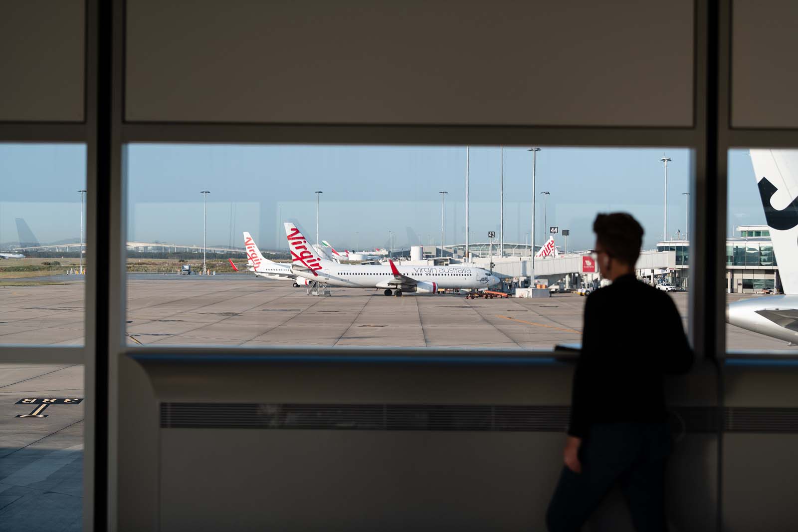 Brisbane Airport Window