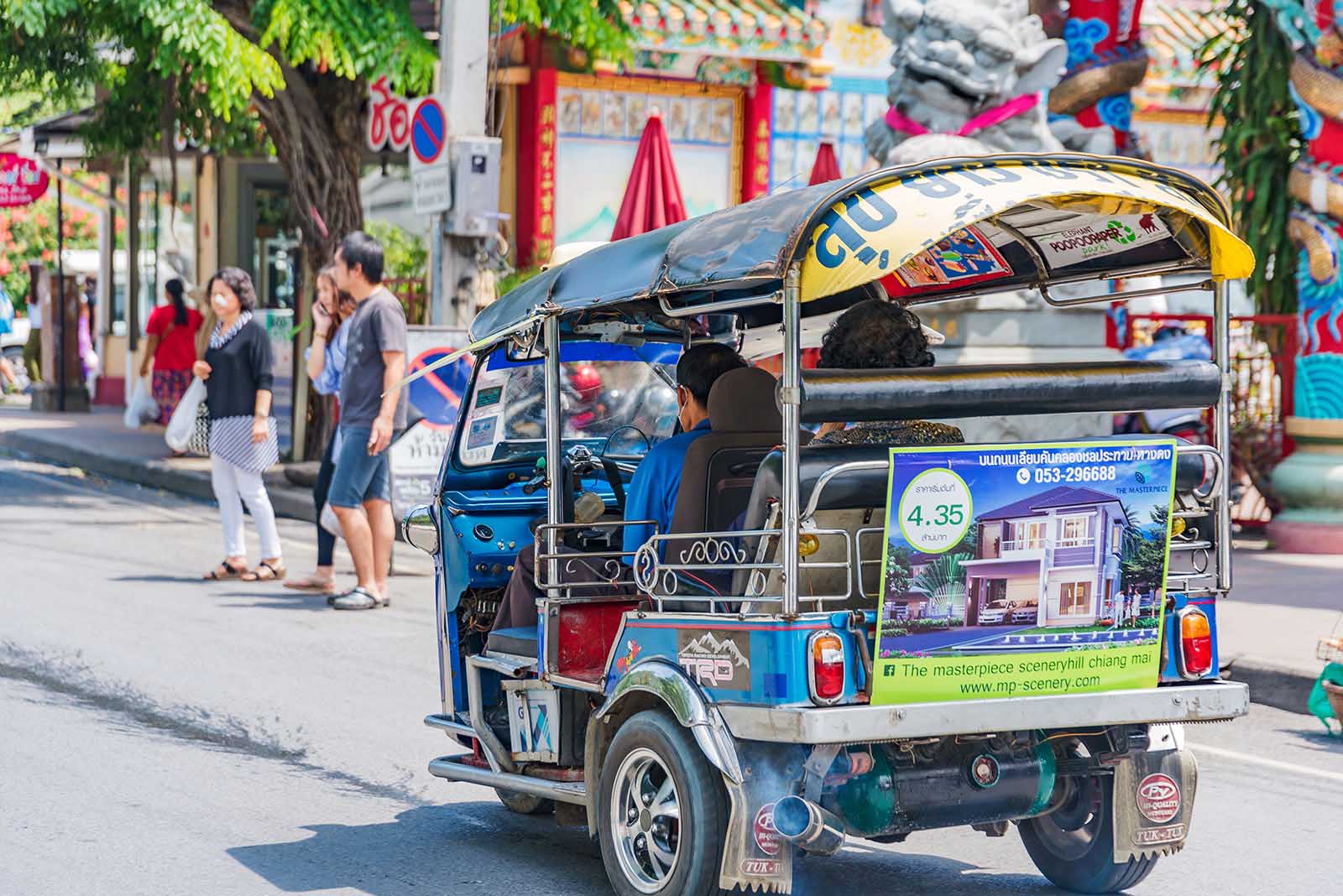 Chaing Mai Thailand Tuk Tuk