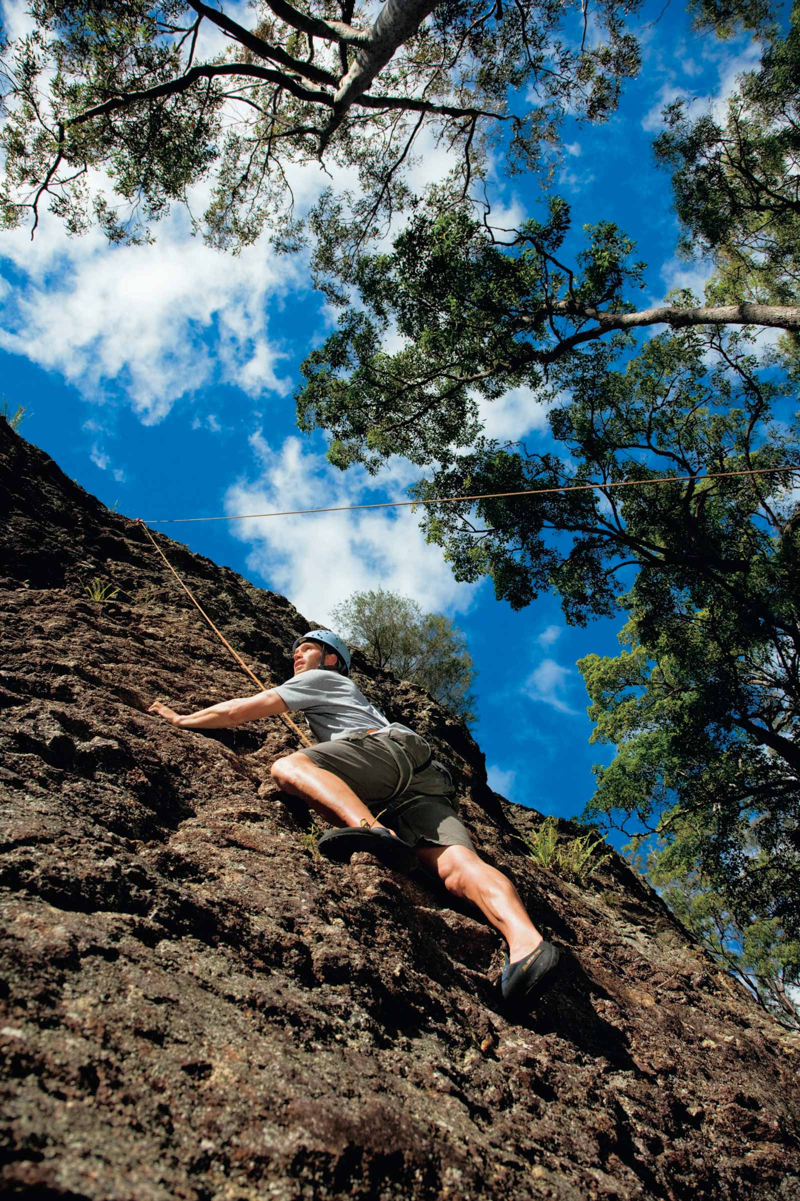 Climbing in the Scenic Rim