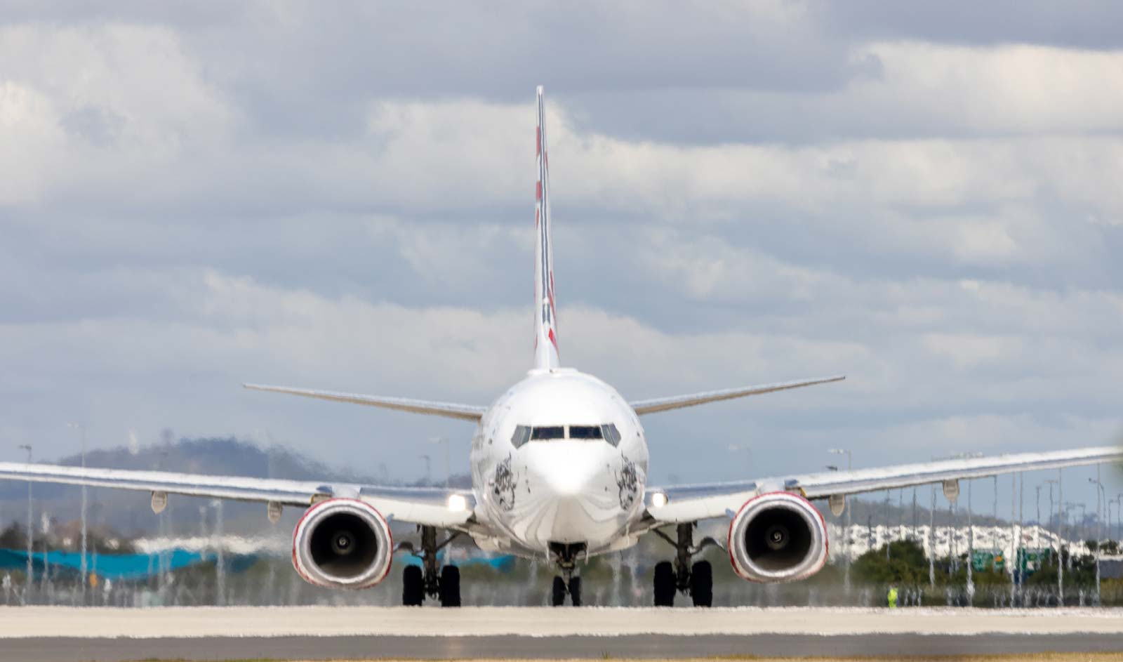 Virgin Australia first departure - BNR Launch 