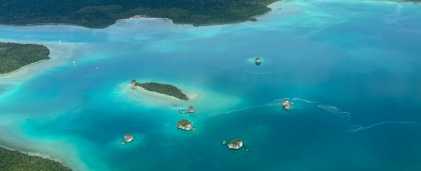 Aerial Photo of the Isle of Pines New Caledonia