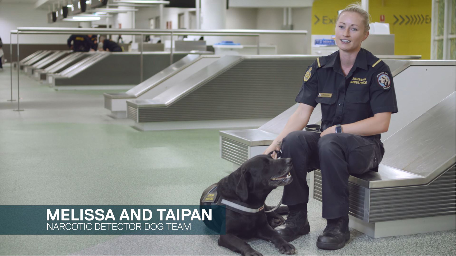 Melissa and Taipan work together to detect to detect cannabis, cocaine, ice, ecstasy, heroin and pseudoephedrine