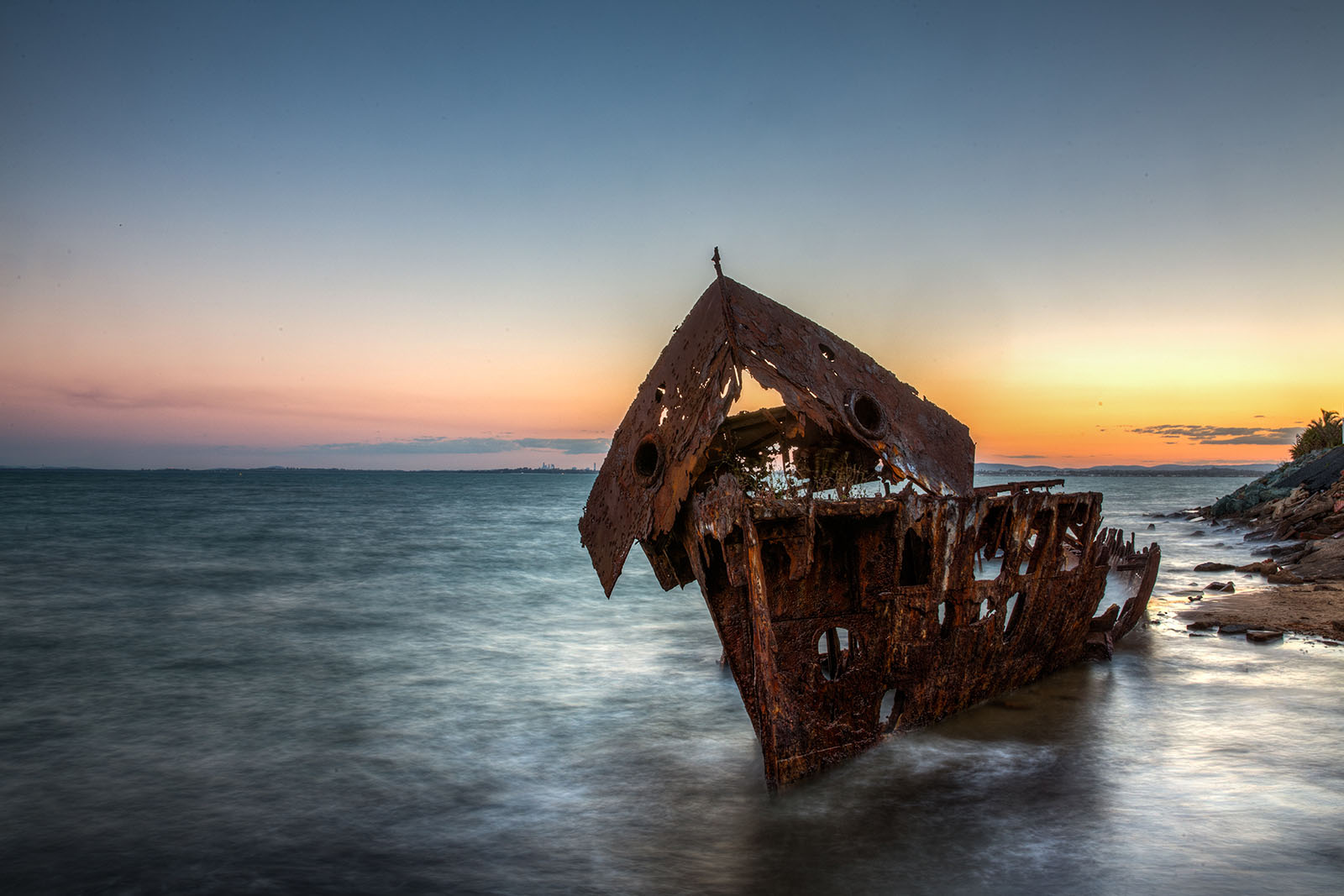 Gayundah Shipwreck off Moreton Bay