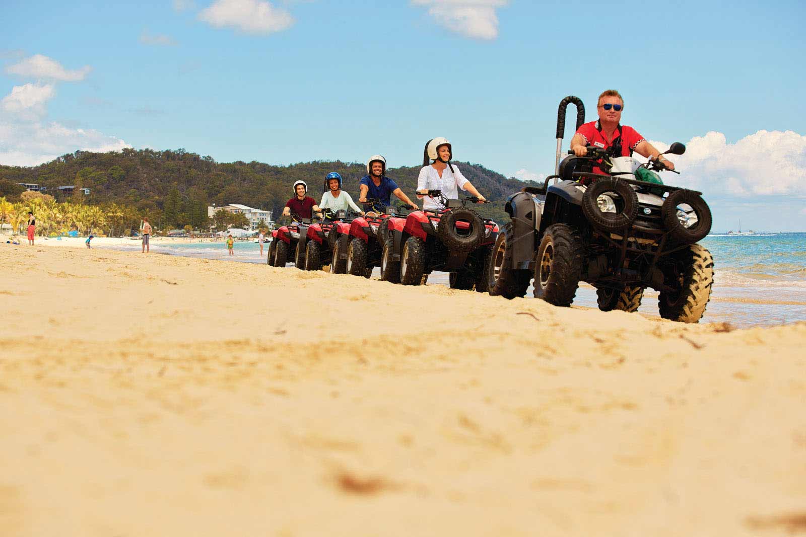 tangalooma day cruise with atv quad bike tour