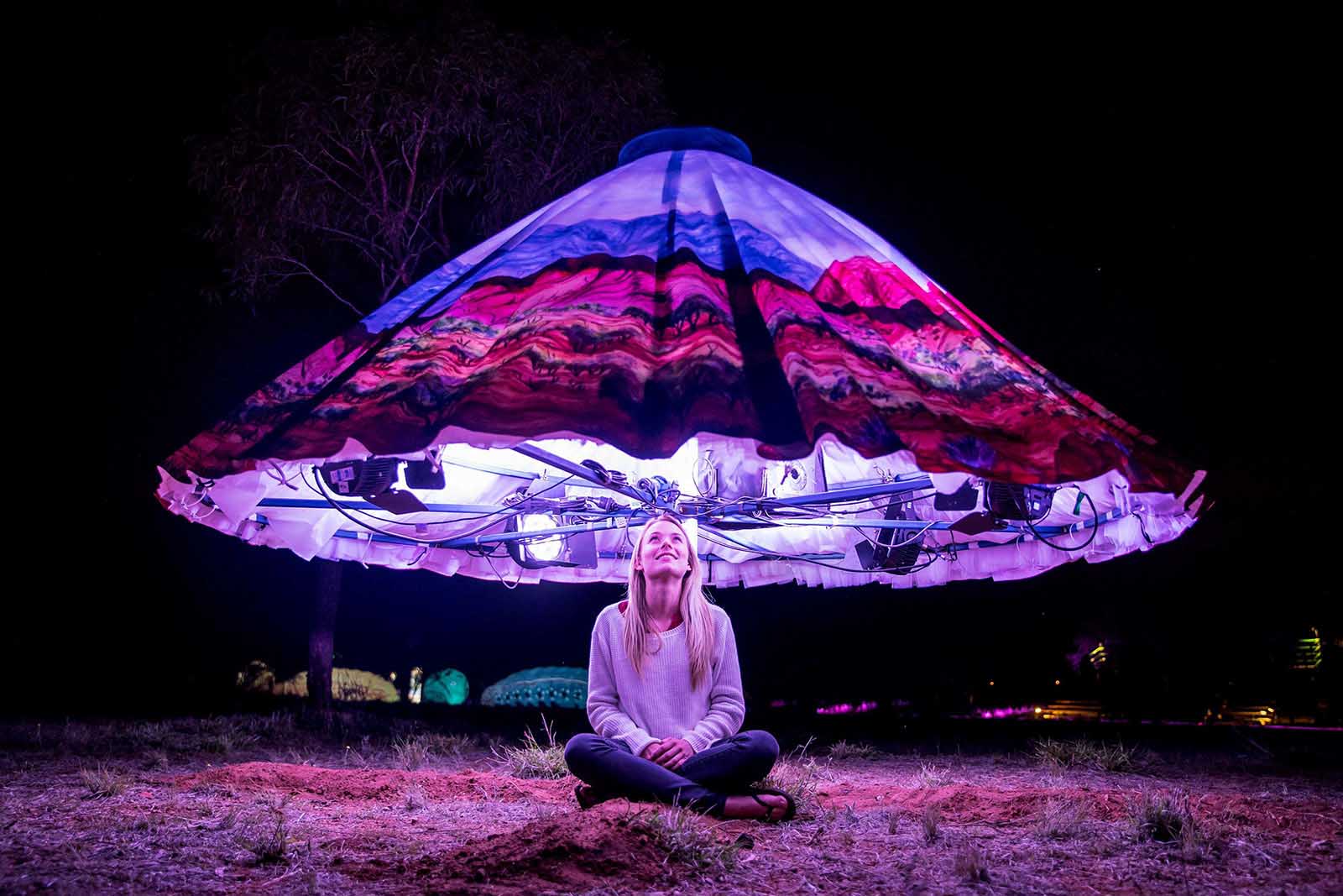 Parrtjima festival of light is an annual event | See Australia's red centre in new light