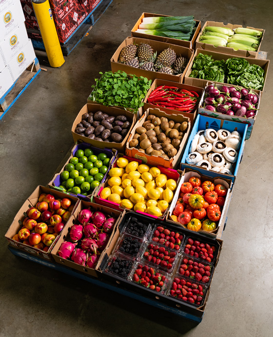 SGS has a considerable network of growers allowing the, to source a wide range of produce
