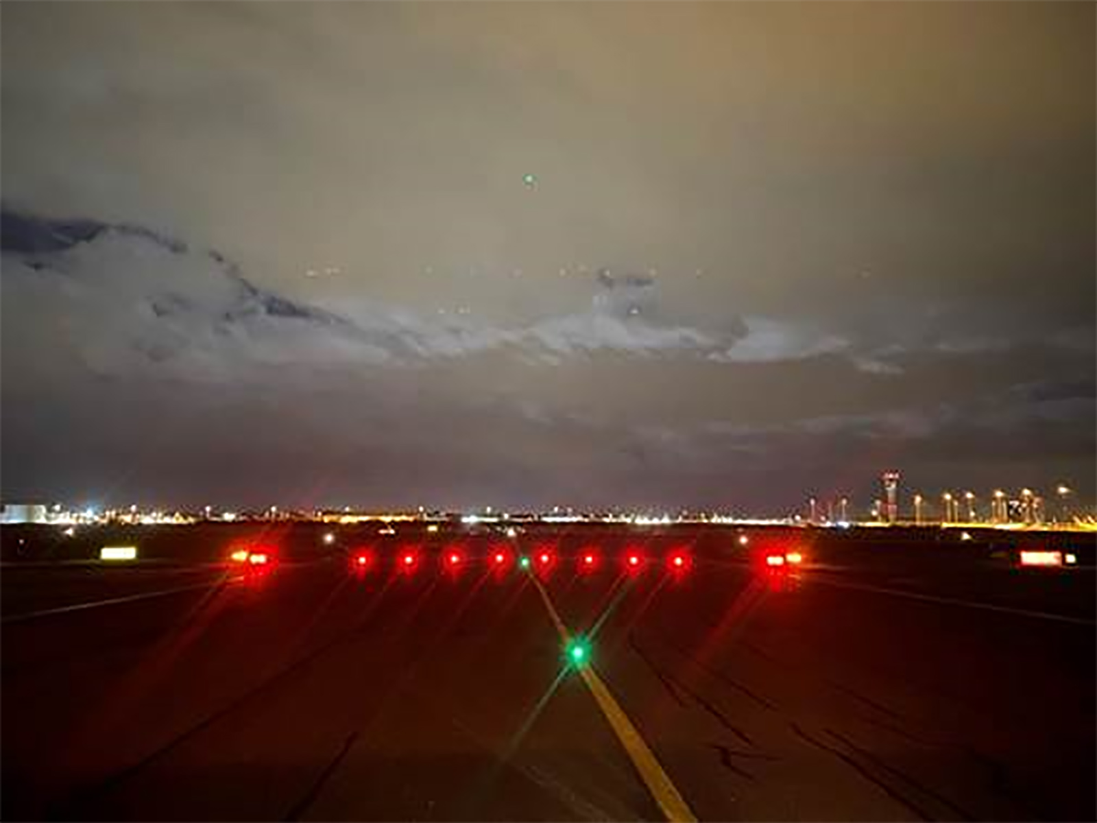 Stop Bars in action on Brisbane Airport's existing runway