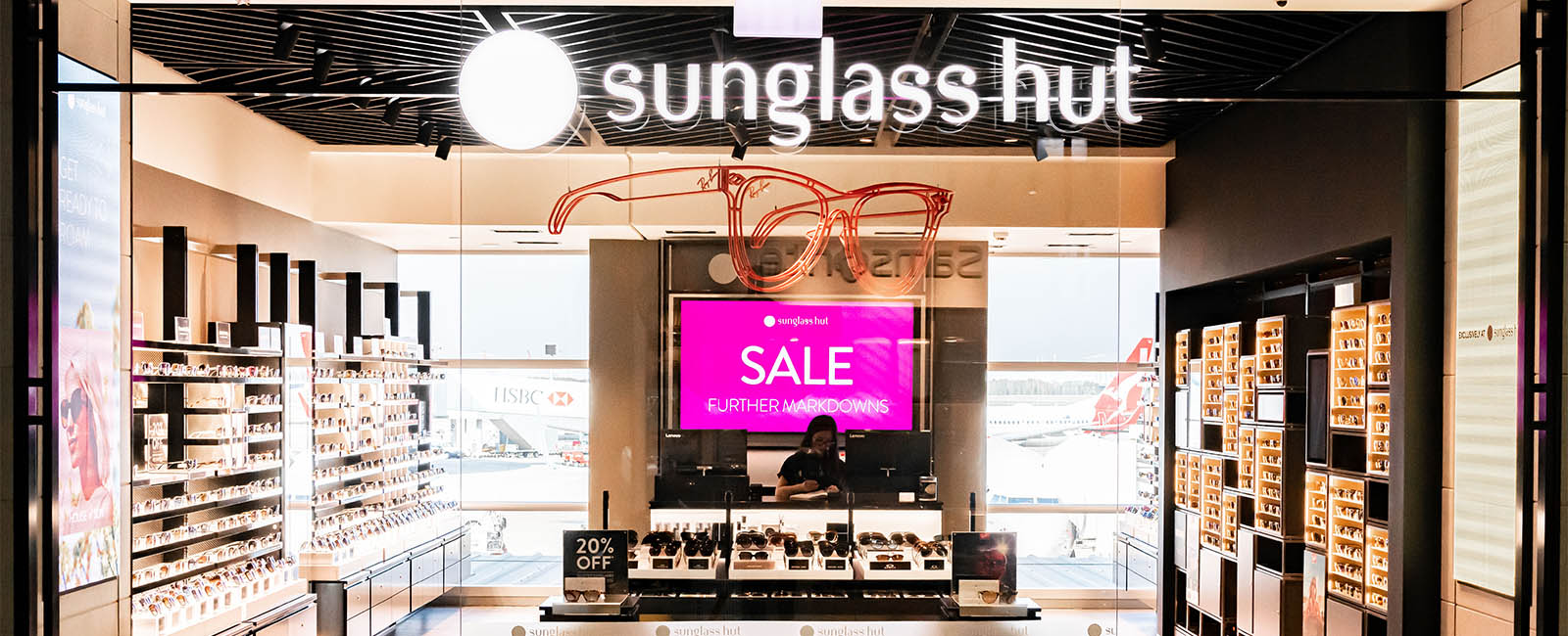 Sunglass Hut at BNE's Domestic Terminal