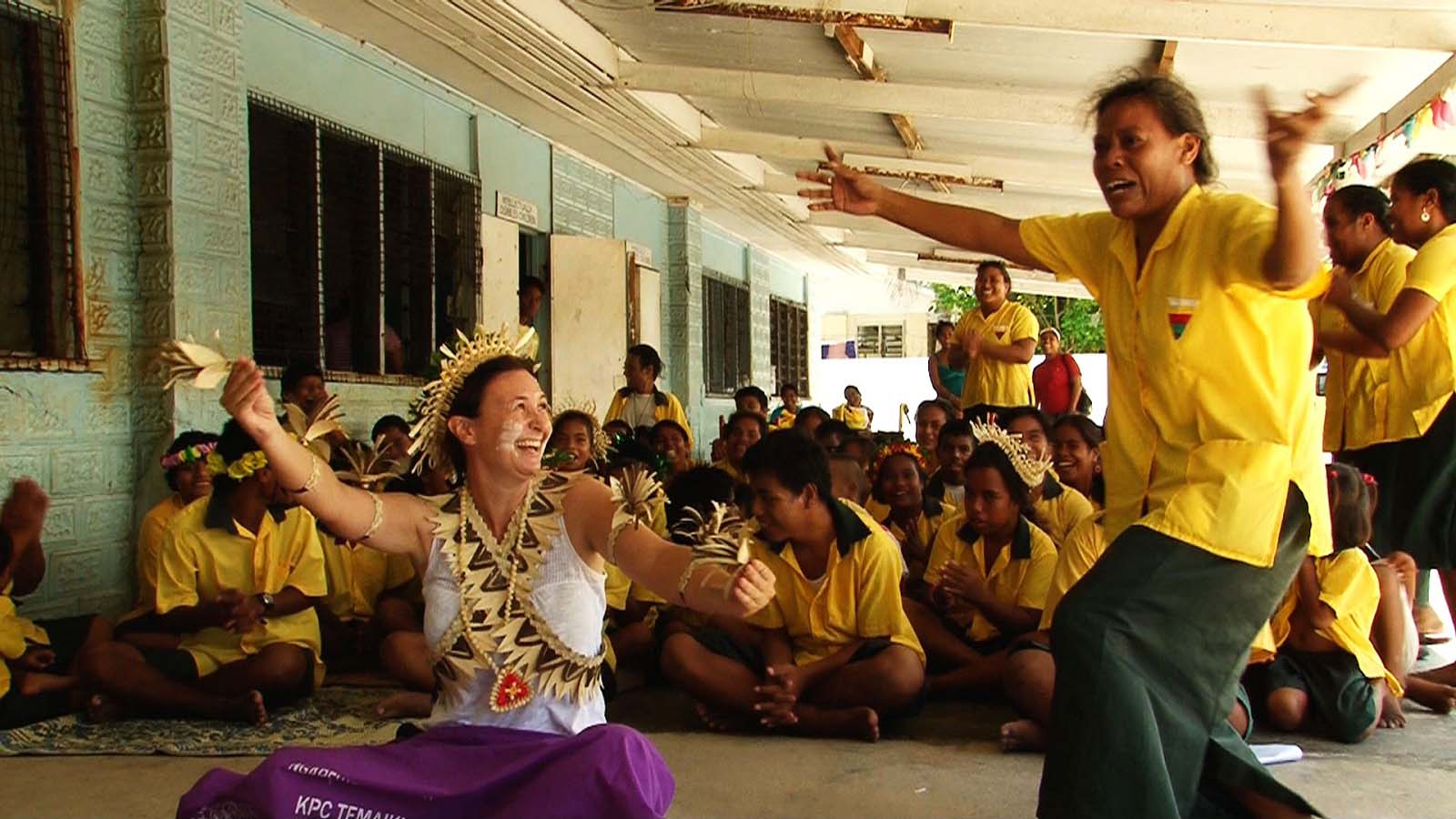 Tuli Stacey volunteered at a special school in Kiribati | Voluntourism: Travel for a cause