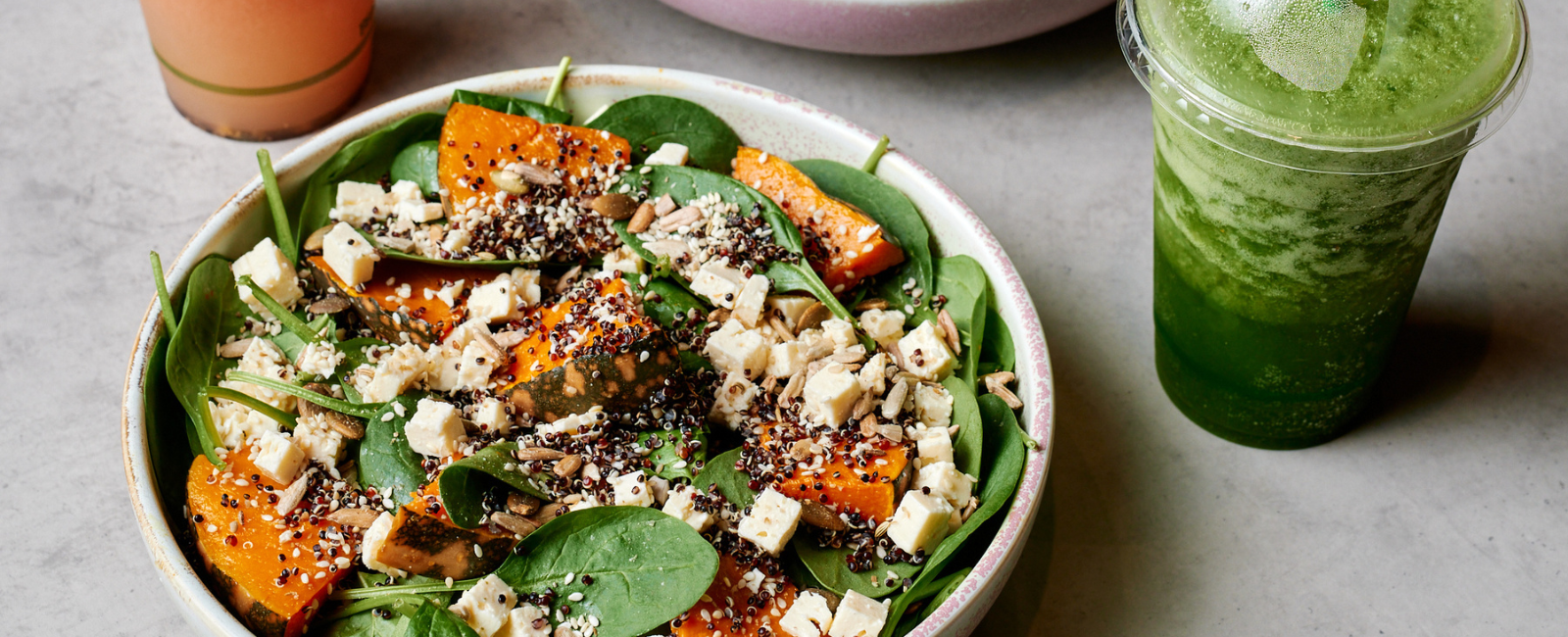 Pumpkin salad from Seeds by Bruno Loubet