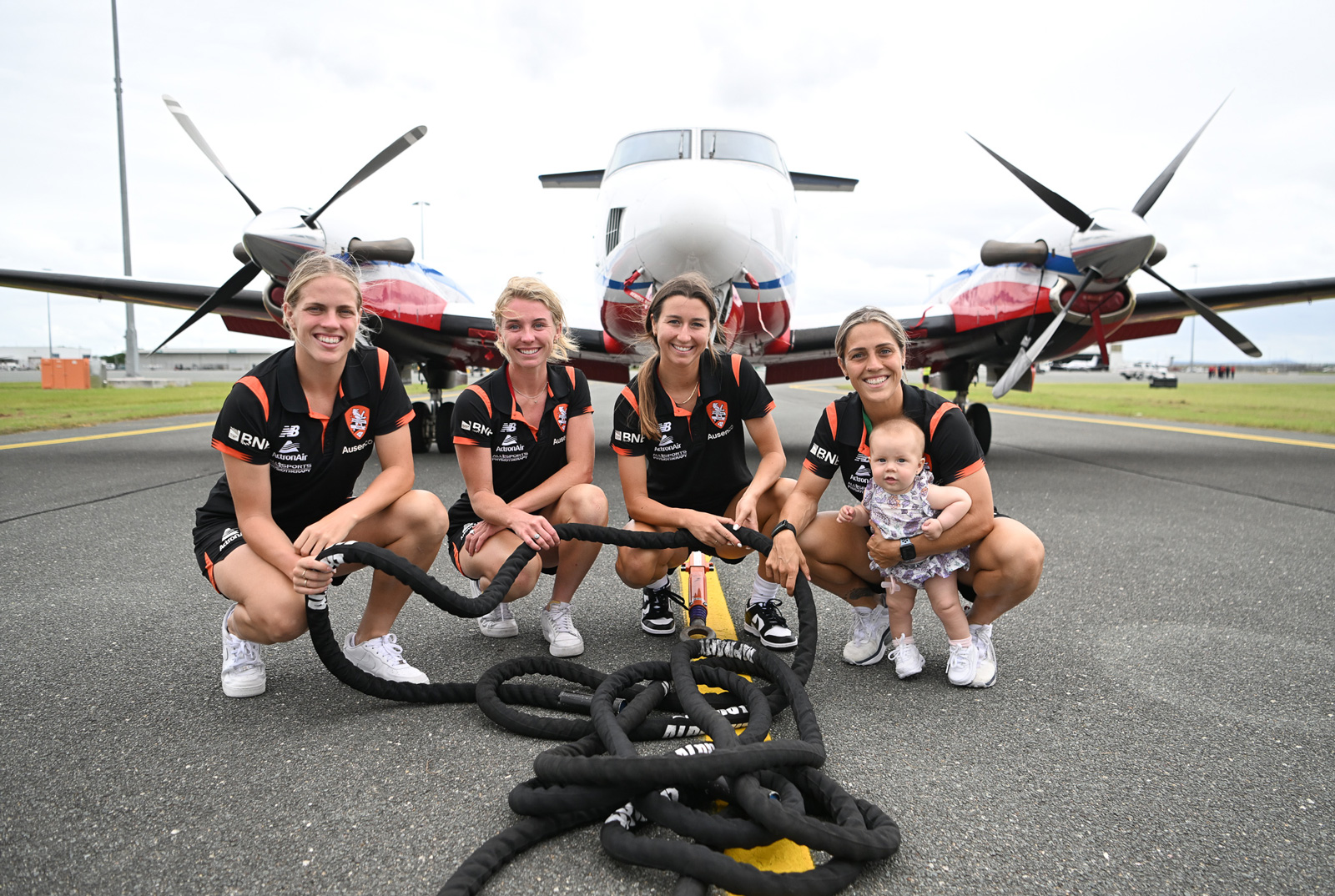 Brisbane Roar at Brisbane Airport