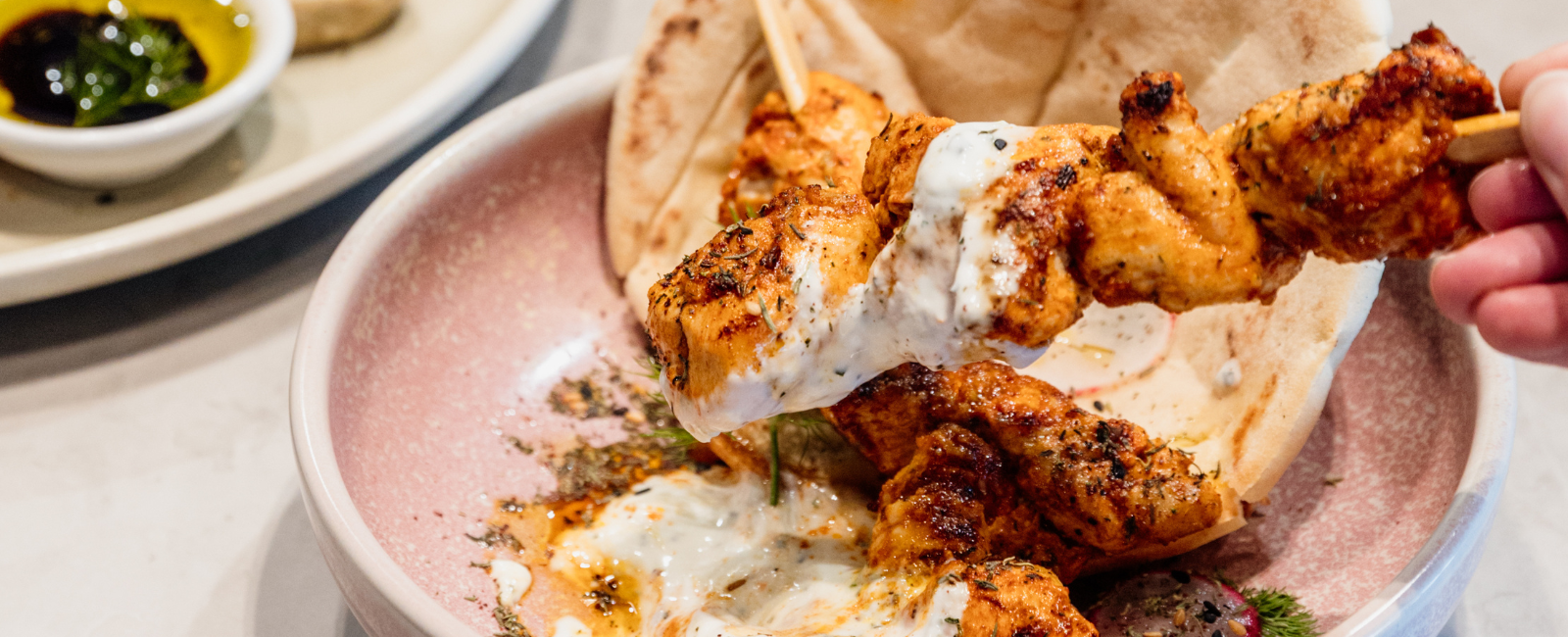 Chicken souvlaki