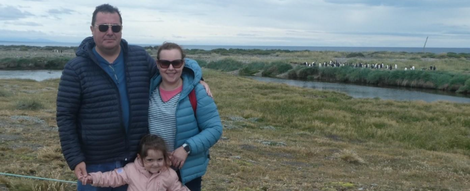 Helen Clarke with family
