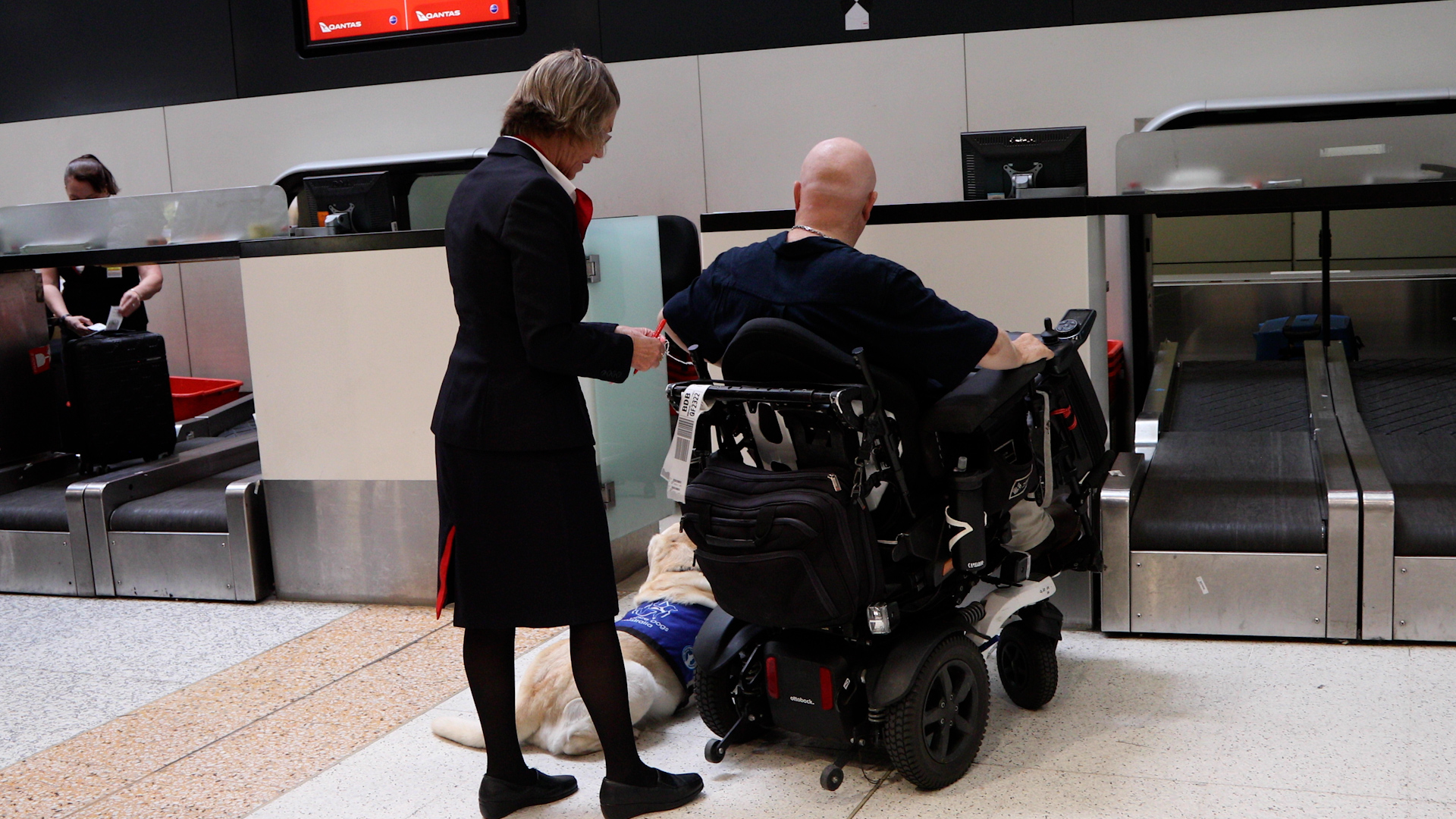 Accessible assistance support from airlines