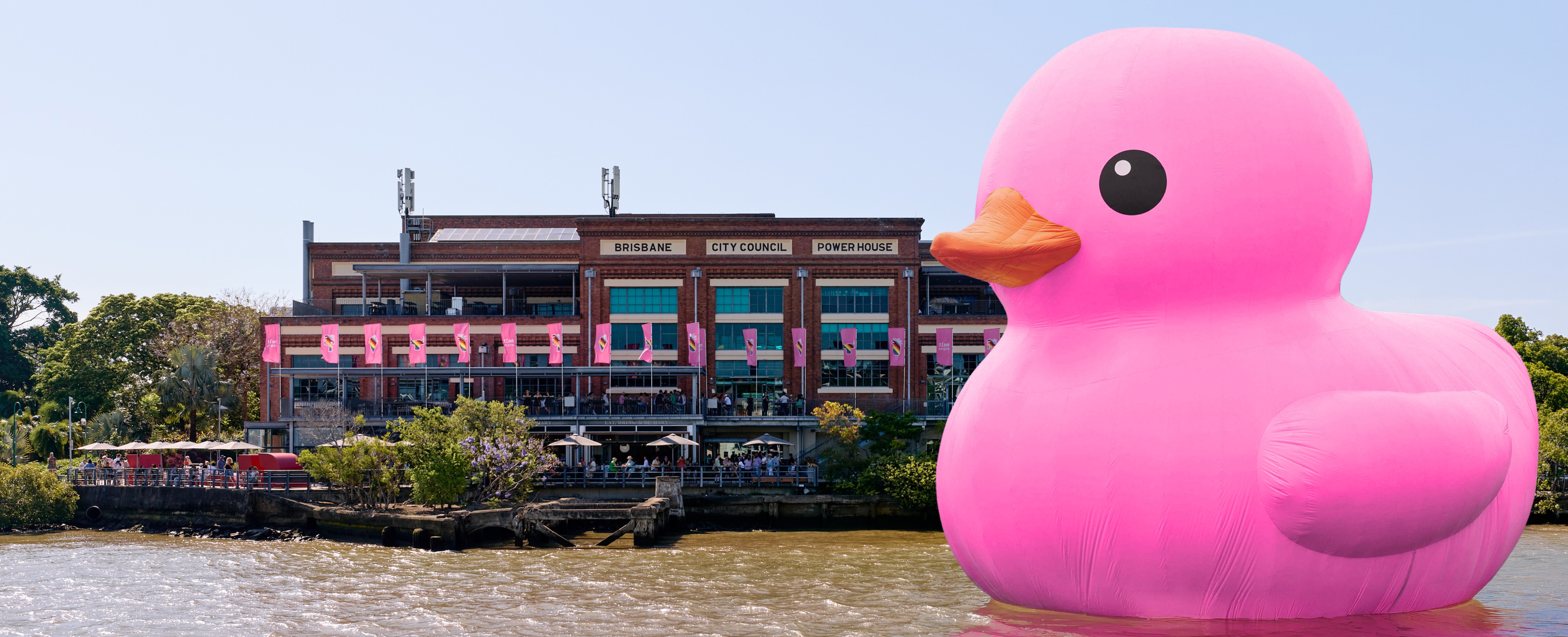 Brisbane Powerhouse - Rubber duck