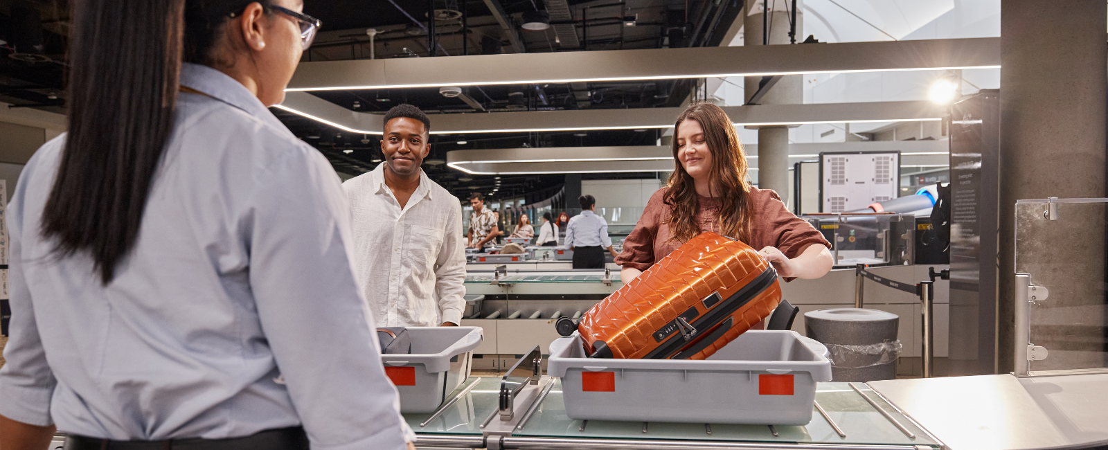 Brisbane Airport security screening