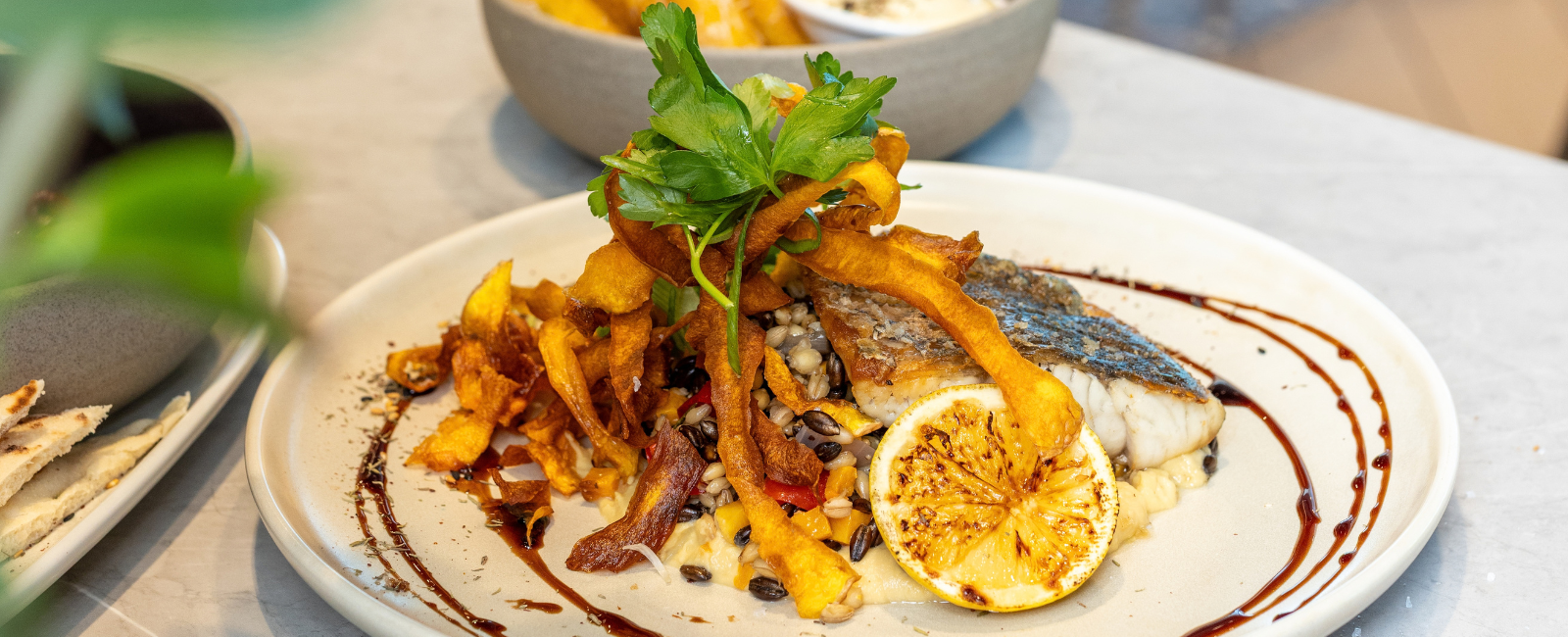 Food at The Aviary