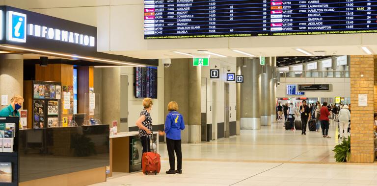 Visitor Information Desk Domestic Terminal