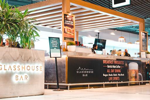 glasshouse bar facade