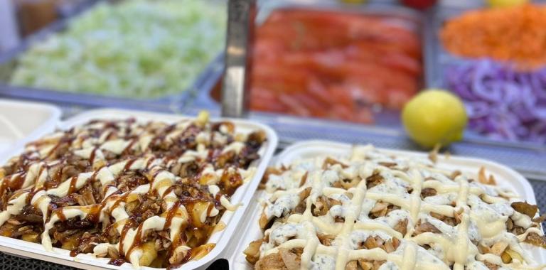 BNE Kebabs loaded fries