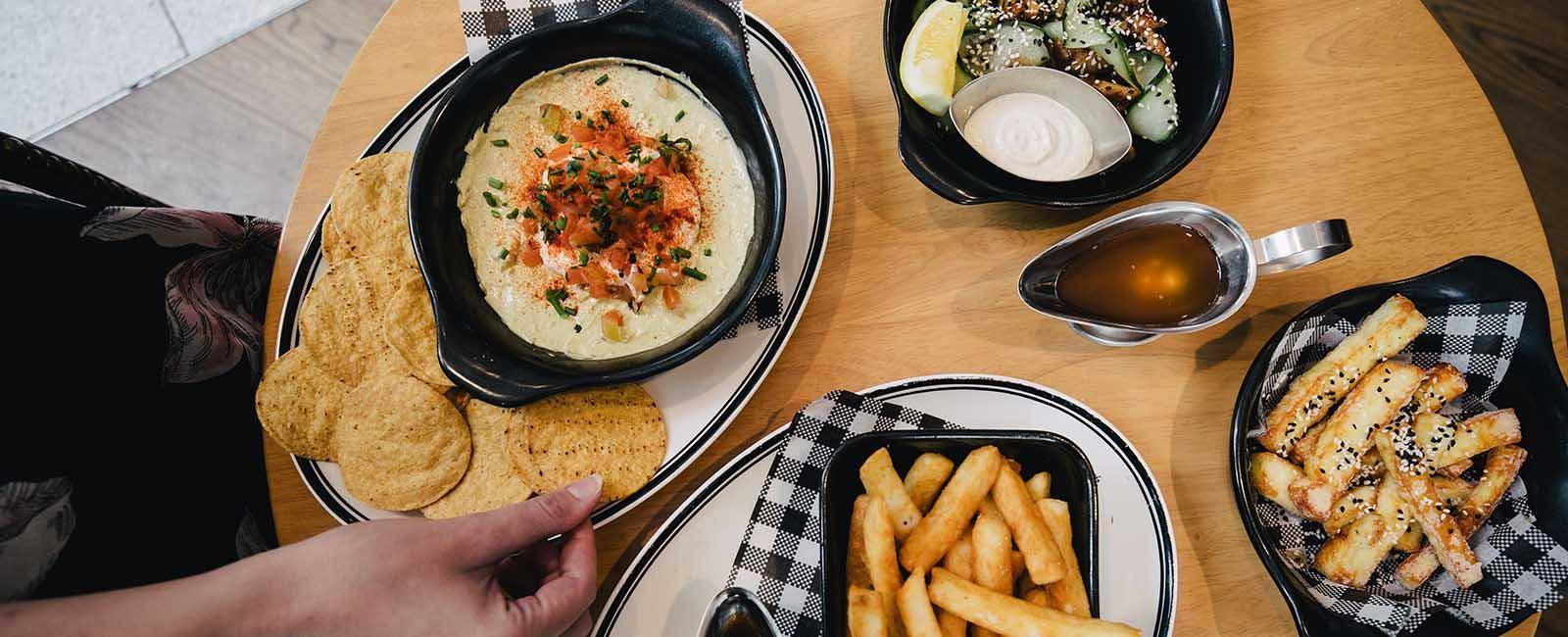 The Lord Lamington share plates | Paddock to Gate: BNE Airport's dining philosophy