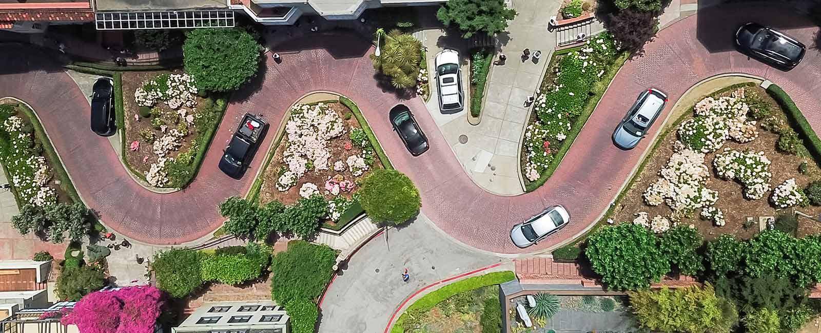 Lombard Street, San Francisco | 45 ways to see San Francisco