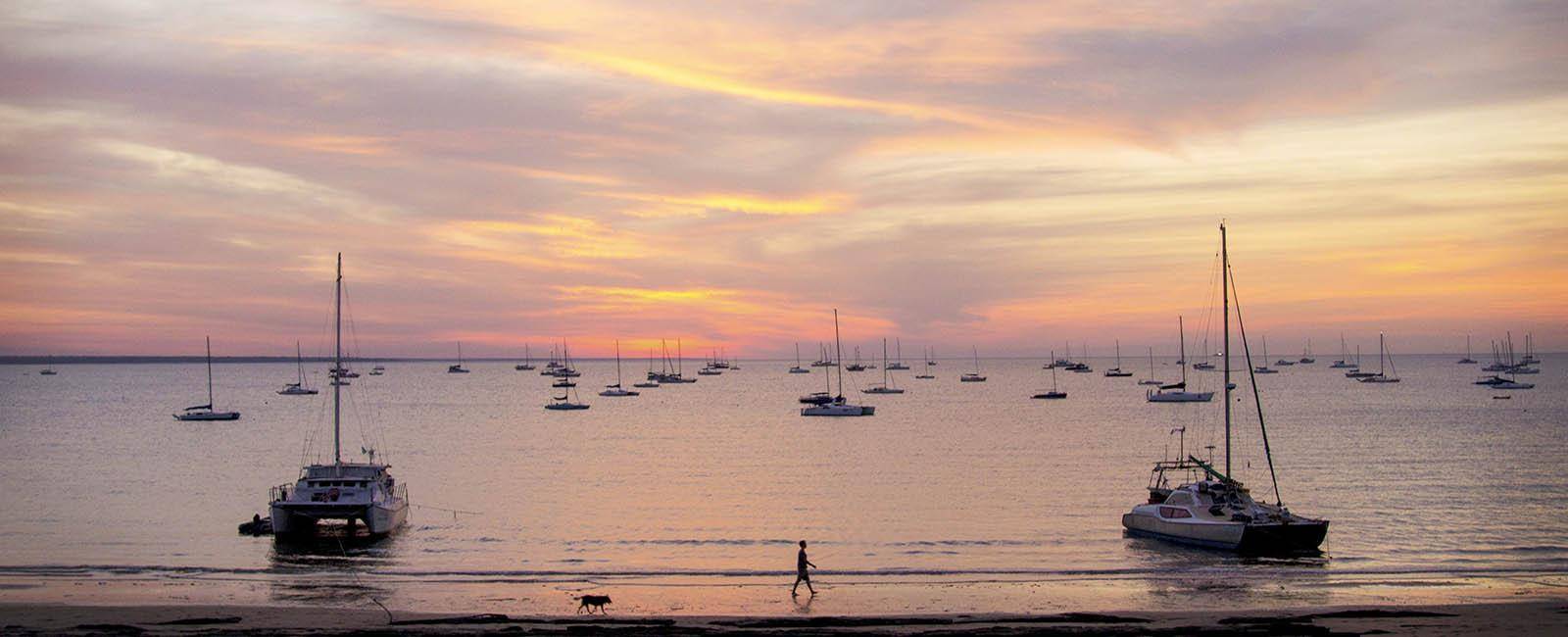 Fannie Bay at sunset | Dawn to dusk outdoors in Darwin