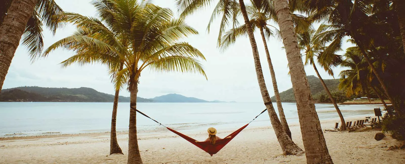 Relaxing on Hamilton Island