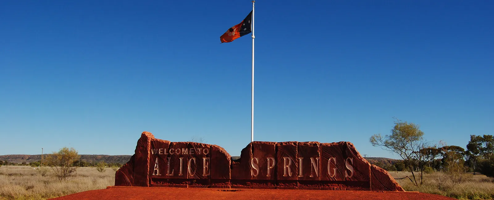 Welcome to Alice Springs sign | Welcome to Alice Springs
