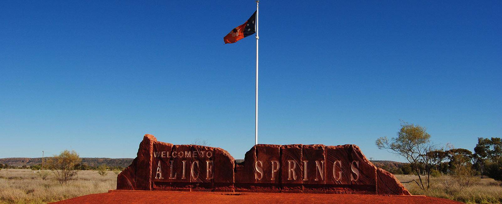 Welcome to Alice Springs sign | Welcome to Alice Springs