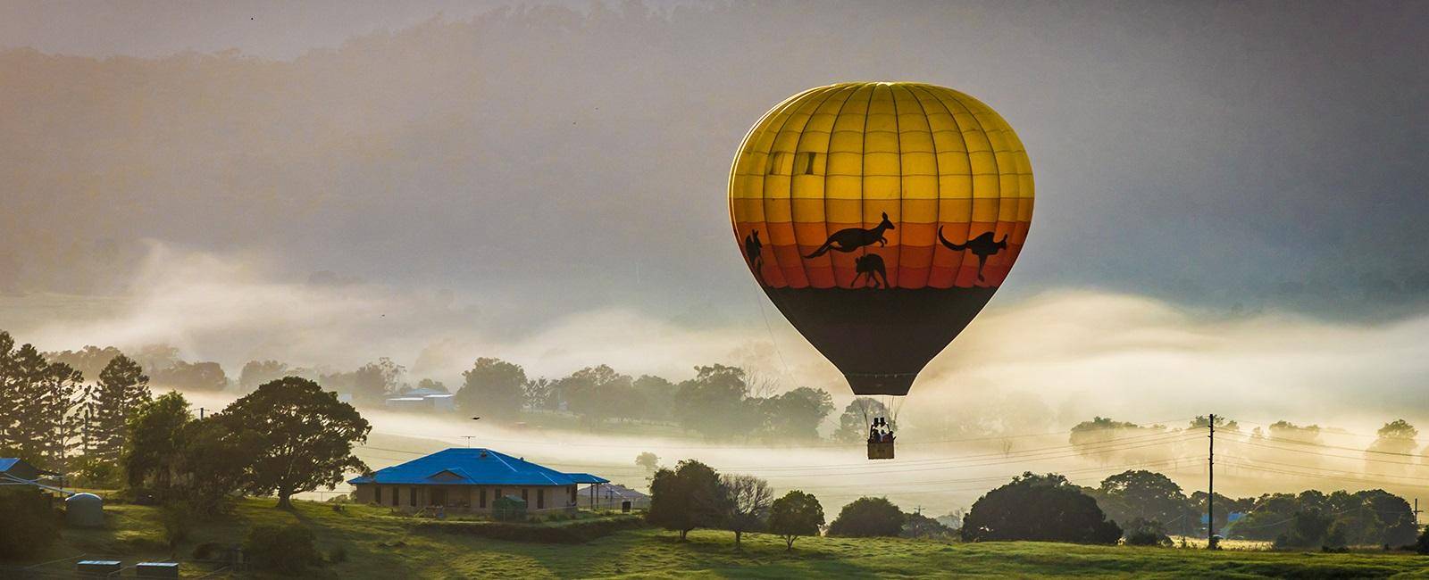 Hot air ballooning Scenic Rim