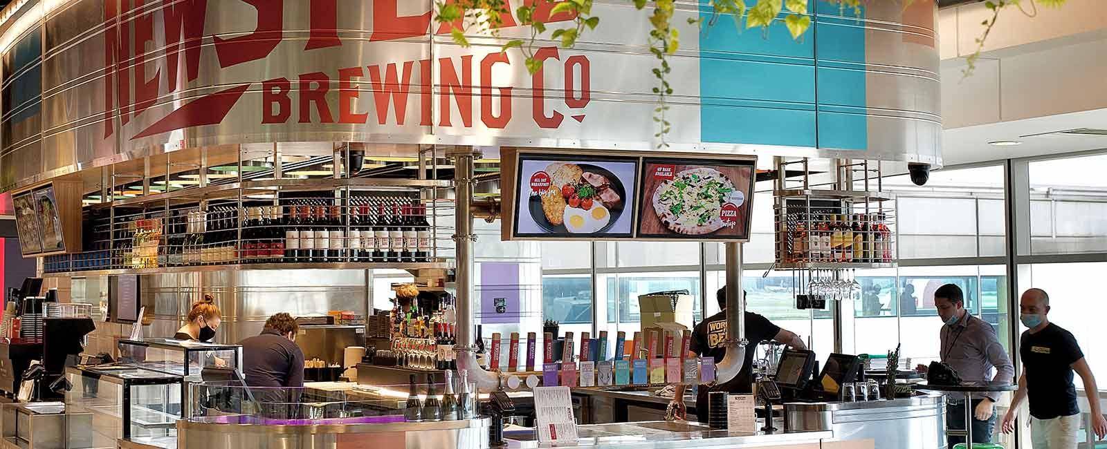 Newstead Brewing Co at Brisbane Airport Domestic Terminal