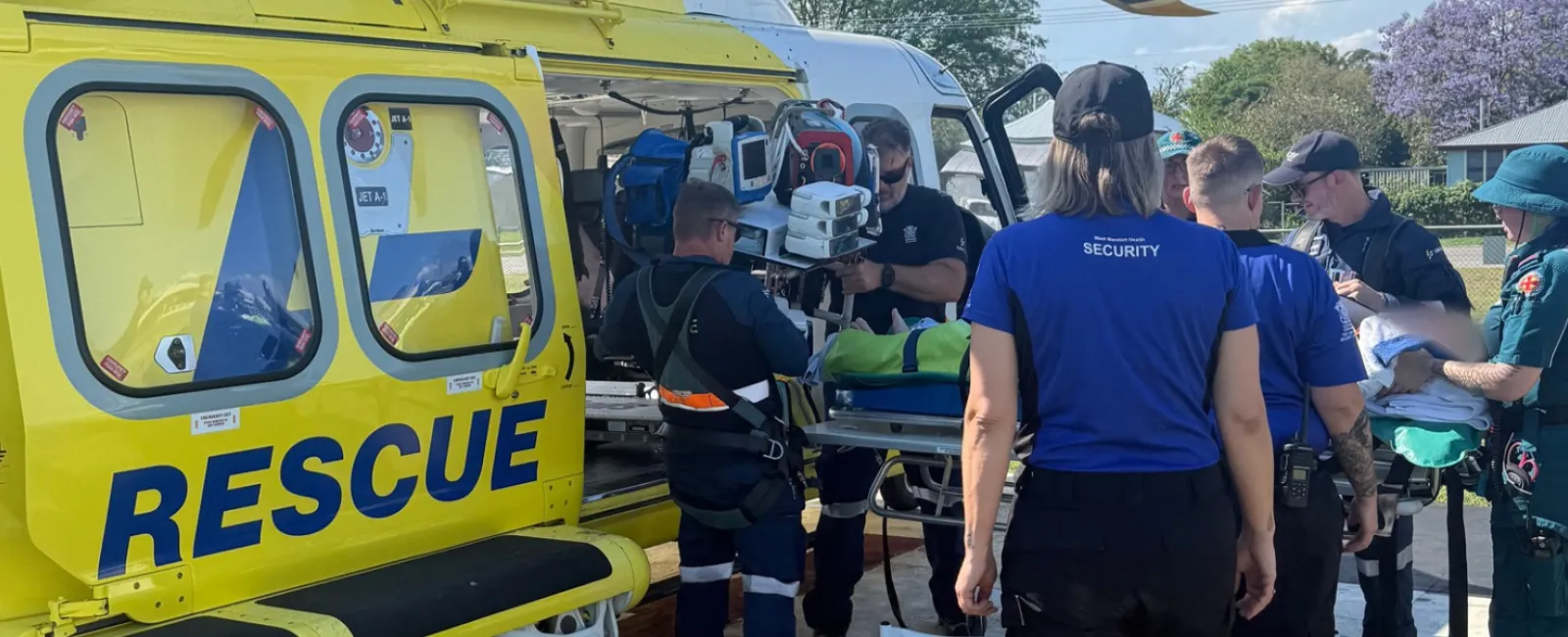 Life Flight Holiday rescue