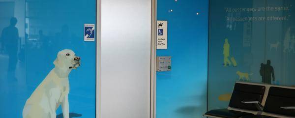 Assistance Dog Toilets Domestic Terminal