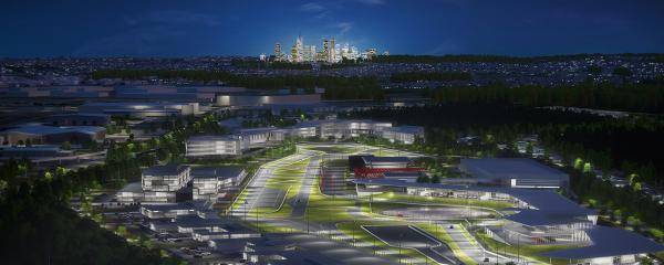 Artist's impression of the BNE Auto Mall - Coming soon to Brisbane Airport
