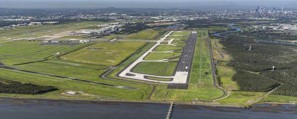 Brisbane's new runway - Feb 2020