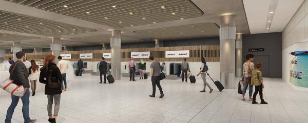 Domestic Terminal Security Upgrade - Artist Impression