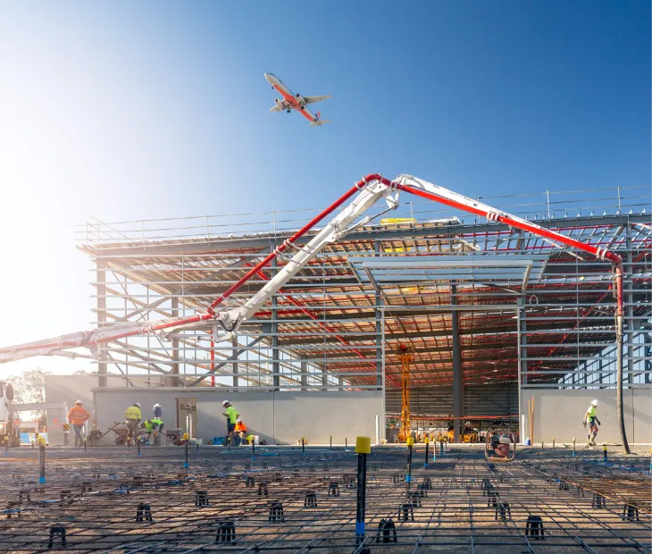 Construction site - Brisbane Airport