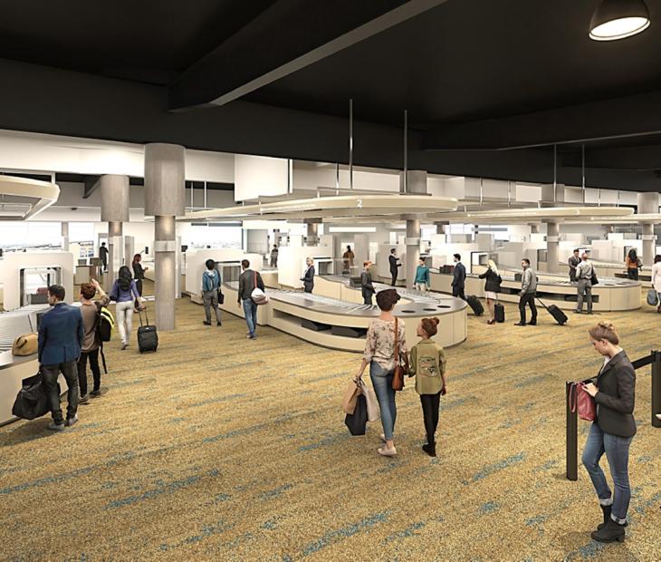 Domestic Terminal Security Upgrade - Artist Impression Domestic Terminal Security Upgrade - Artist Impression