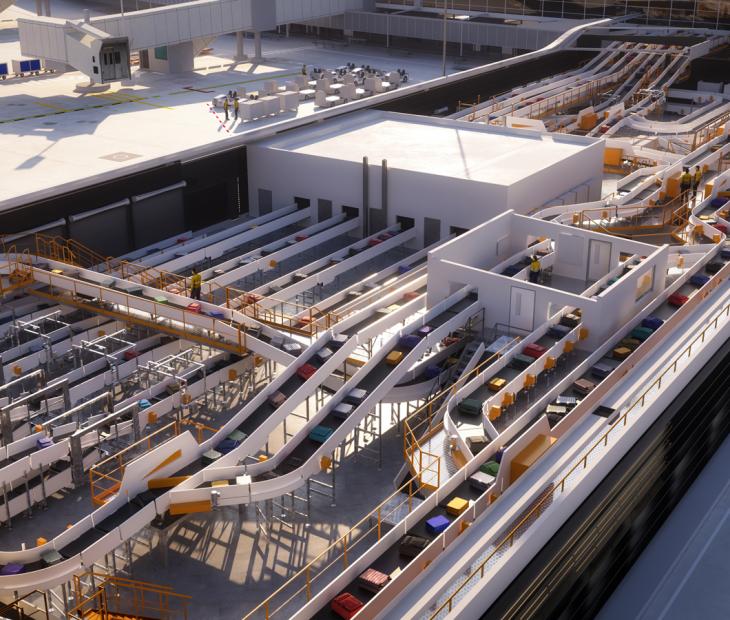 Future BNE - New Domestic Terminal Baggage system Future BNE - New Domestic Terminal Baggage system