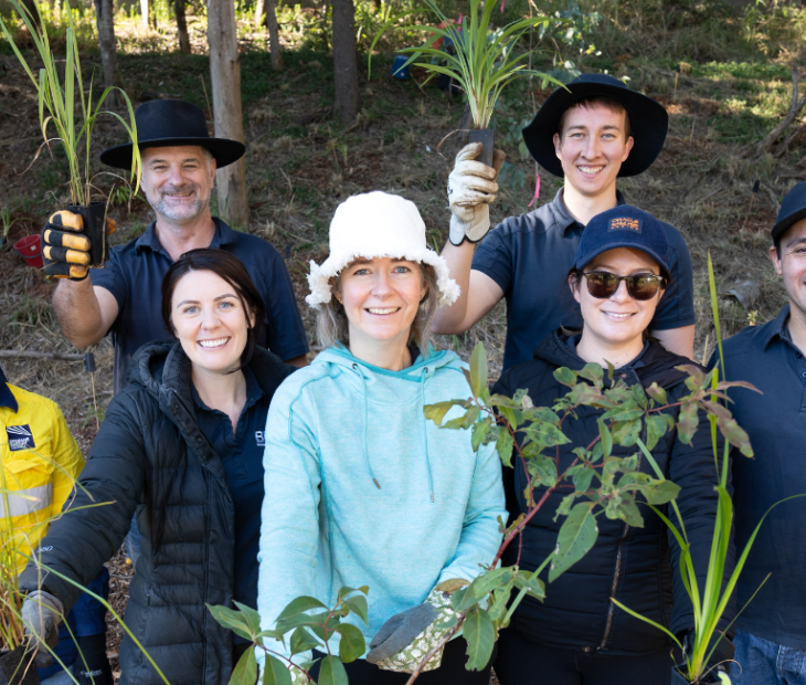 Bulimba Creek Catchment revegetation project Bulimba Creek Catchment revegetation project