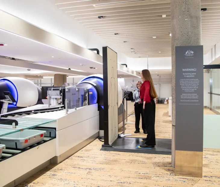 Domestic Terminal Norther Screening Point